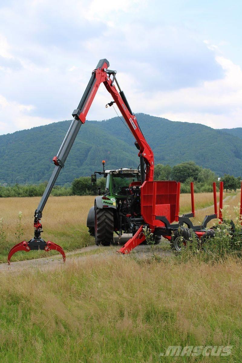 Beha V1200 mit 8870 Bosbouwaanhangers