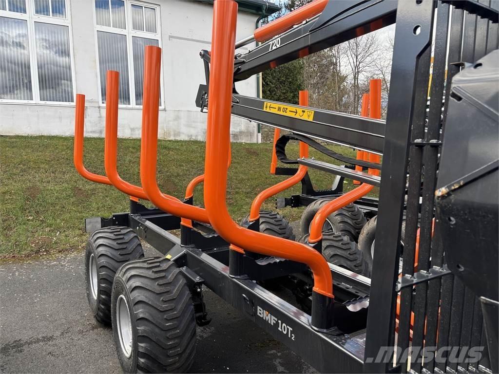BMF 10T2+720 Bosbouwaanhangers
