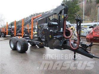 BMF 12T2 pro + 750 HP Bosbouwaanhangers