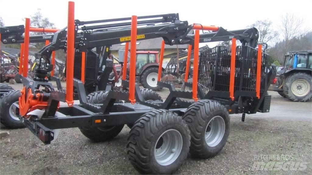 BMF 14T2 + 850 HP Bosbouwaanhangers