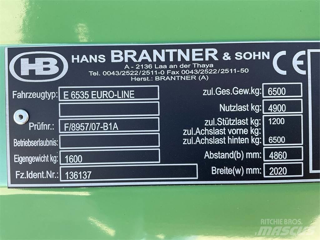 Brantner E 6535 Kipperaanhangers