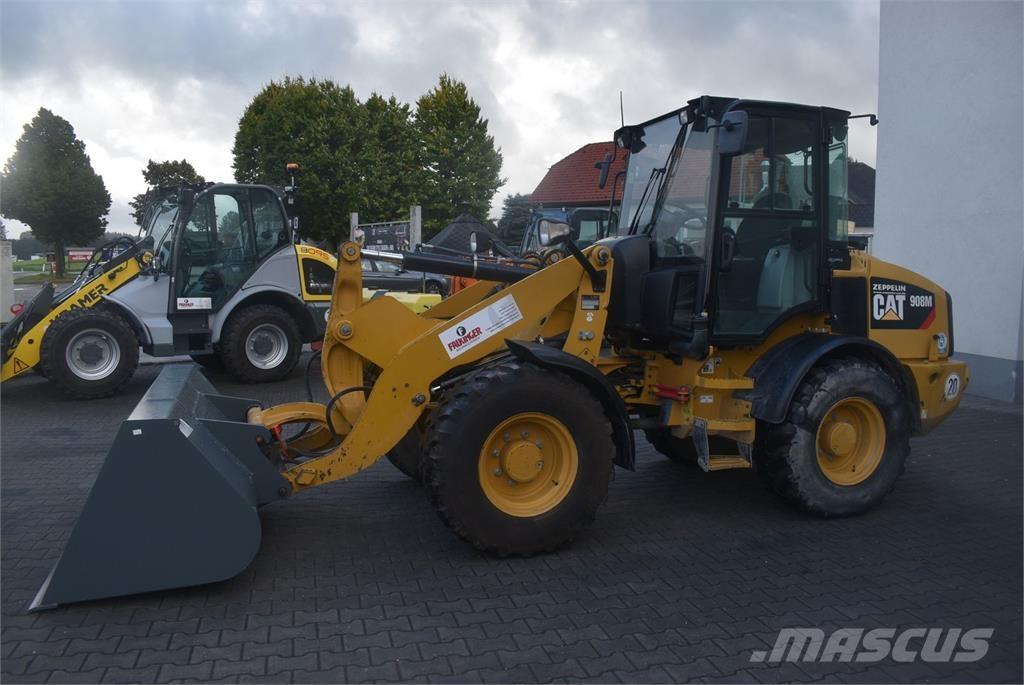 CAT 908M Wielladers