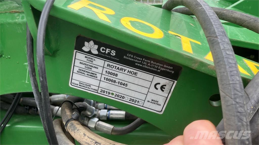  CFS Rotory Hoe 6,6 Overige zaaimachines