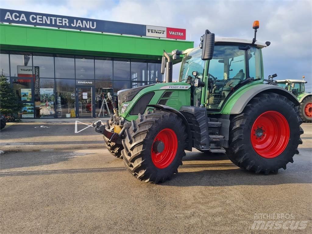 Fendt 516 Vario Tractoren