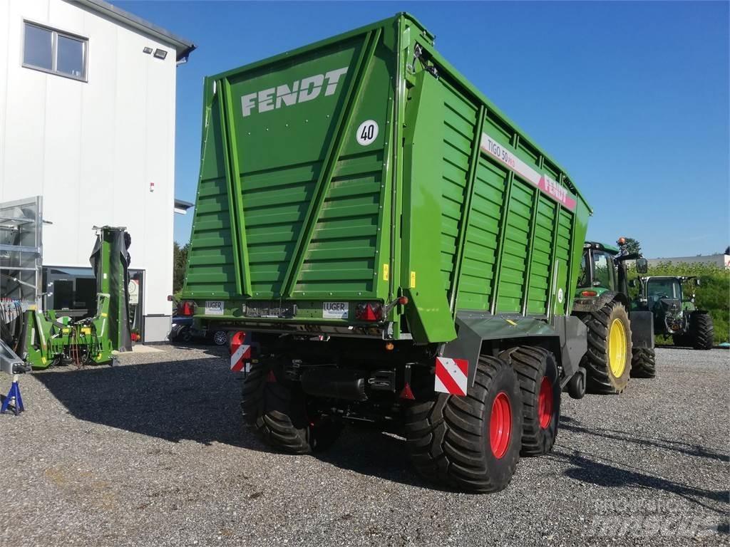 Fendt Tigo PR 50 D Opraapwagens