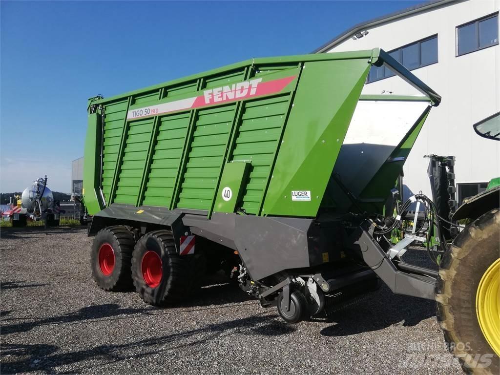 Fendt Tigo PR 50 D Opraapwagens