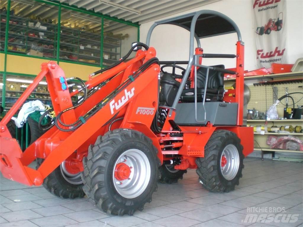 Fuchs F 1000 Voorladers en gravers