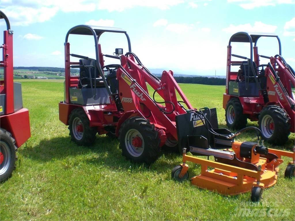 Fuchs F 1000 Voorladers en gravers