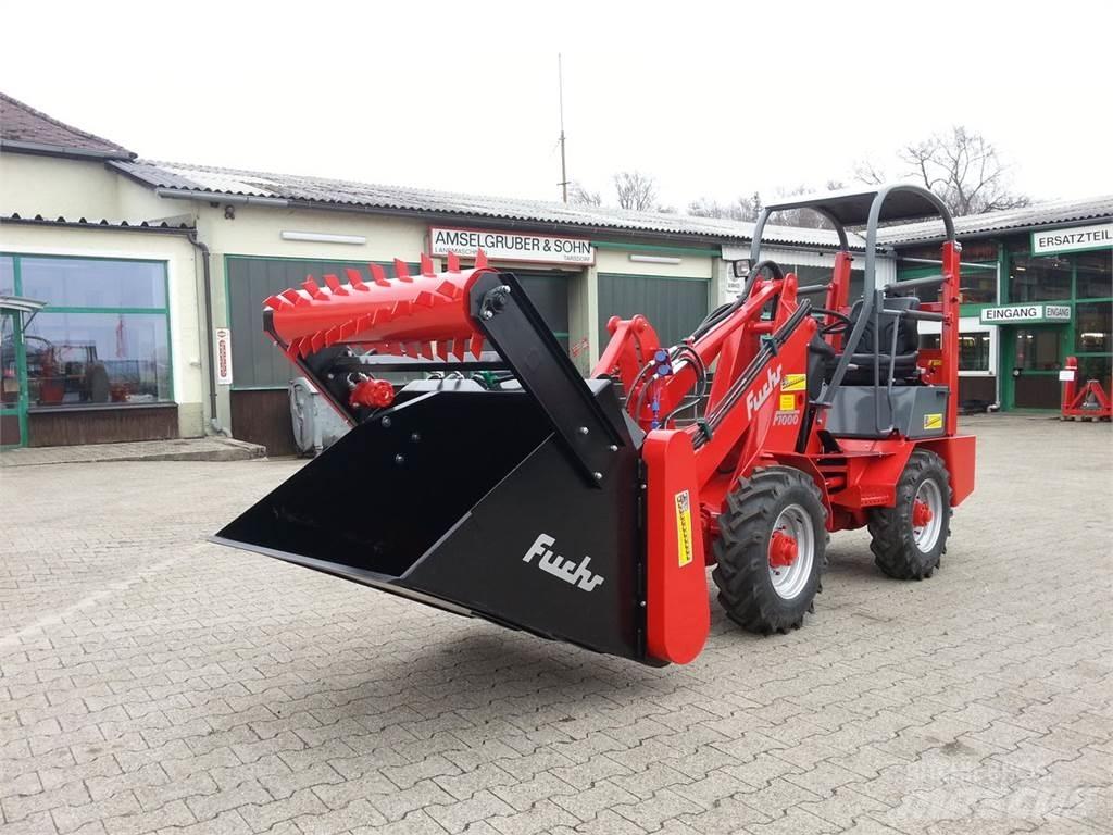 Fuchs F 1000 Voorladers en gravers