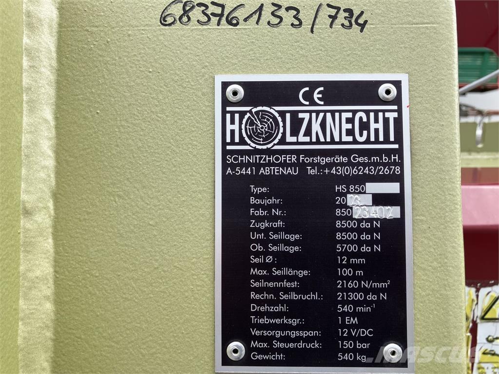  HOLZKNECHT HS 850 Lieren