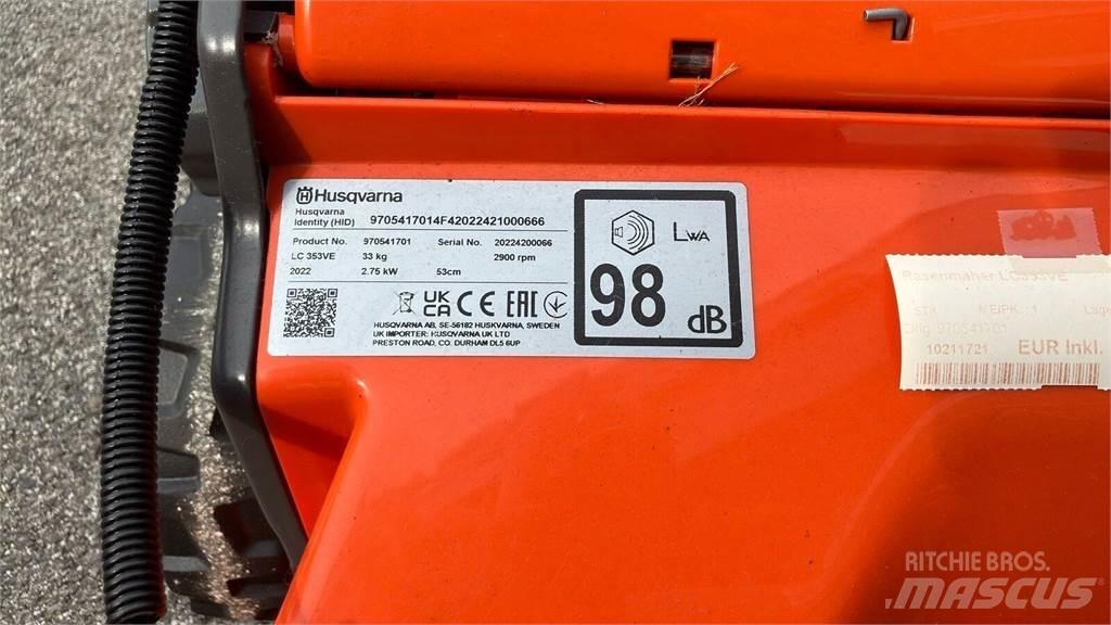 Husqvarna LC 353VE Rijmaaiers