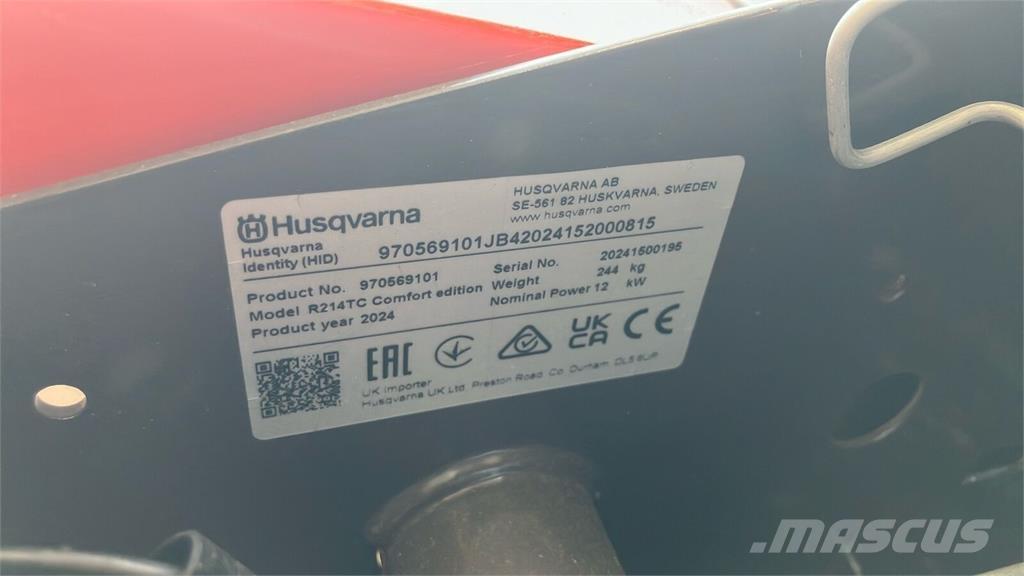 Husqvarna R 214TC Terreinbeheermachines - overige