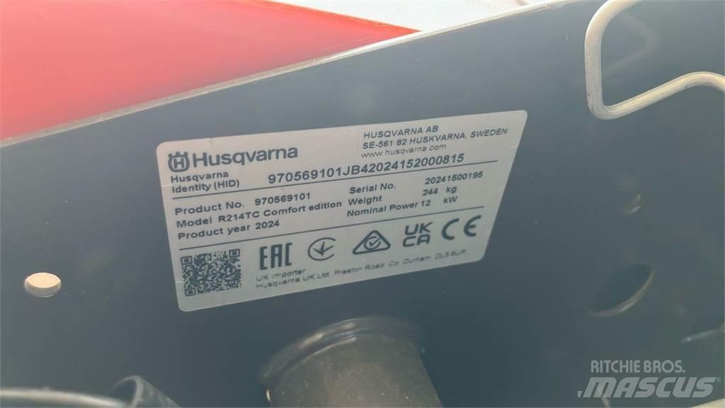 Husqvarna R 214TC Terreinbeheermachines - overige