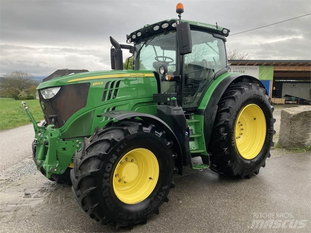 John Deere 6195R Tractoren