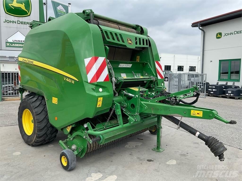 John Deere V461R Ronde-balenpersen