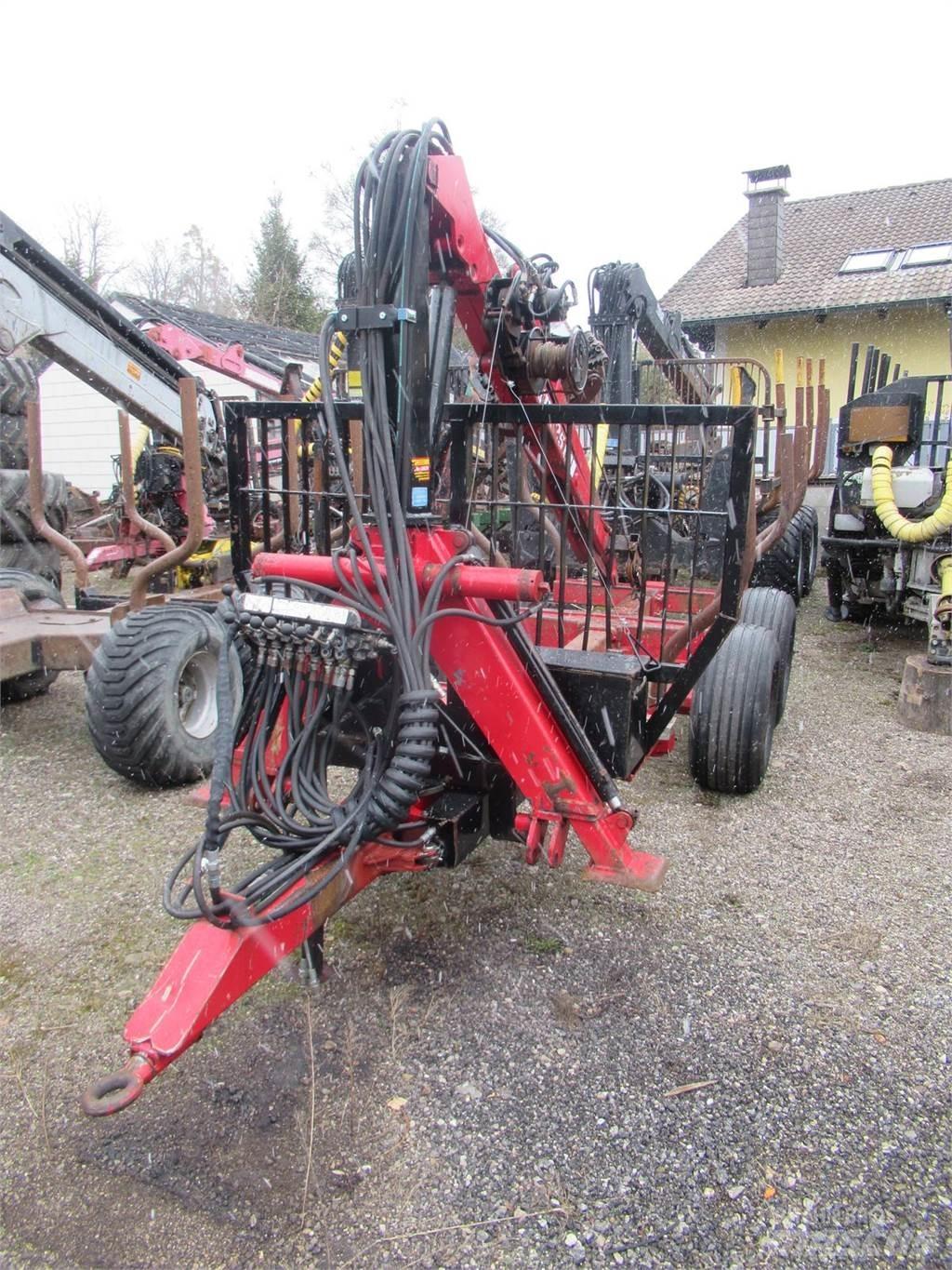 Kesla 2300 + 425 Patu Bosbouwaanhangers