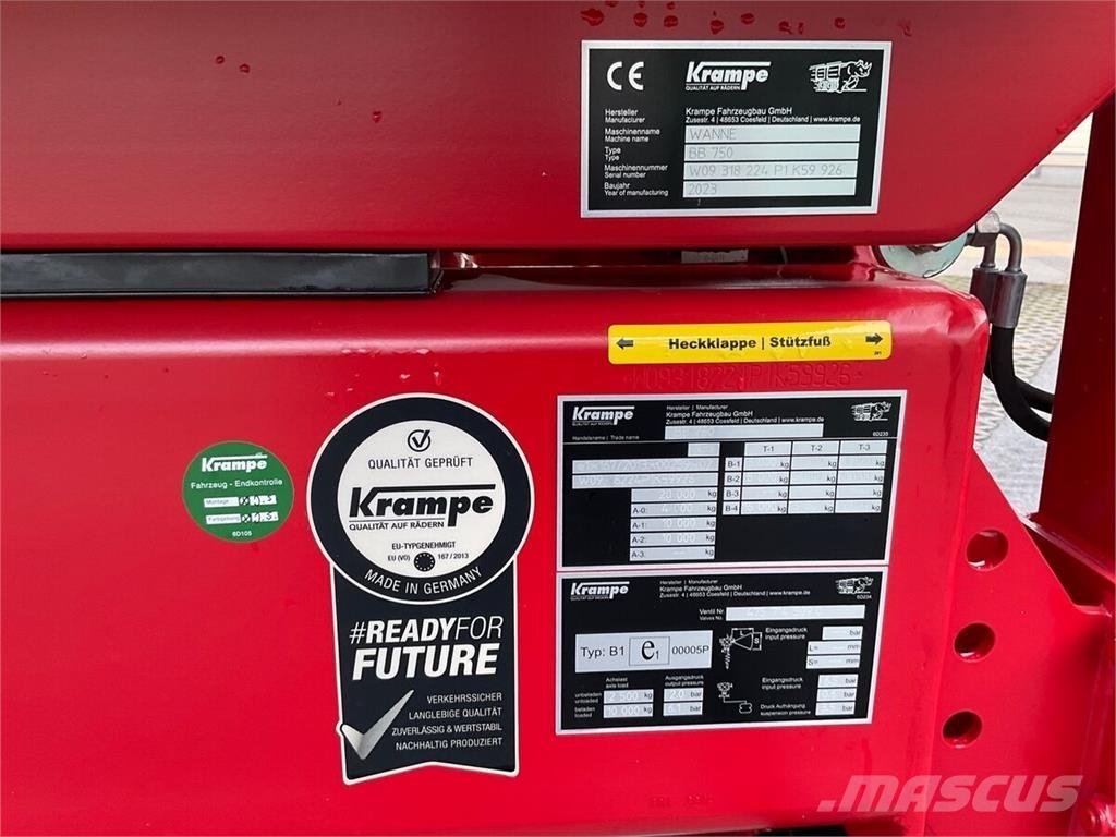 Krampe BigBody 750 Overige aanhangers