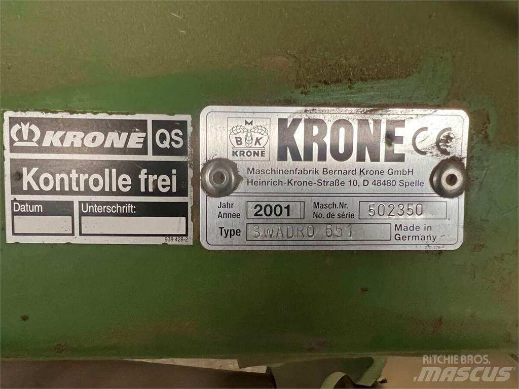 Krone Swadro 651 Zwadmaaiers