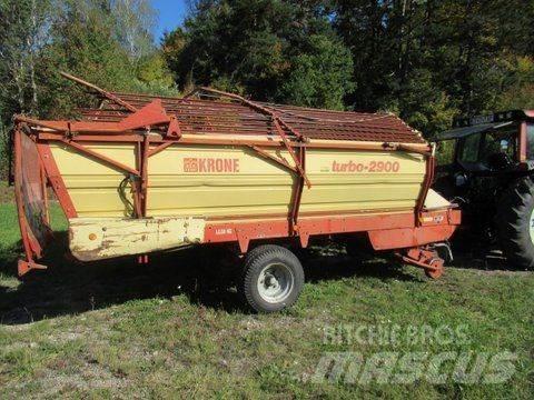 Krone Turbo 2900 Opraapwagens