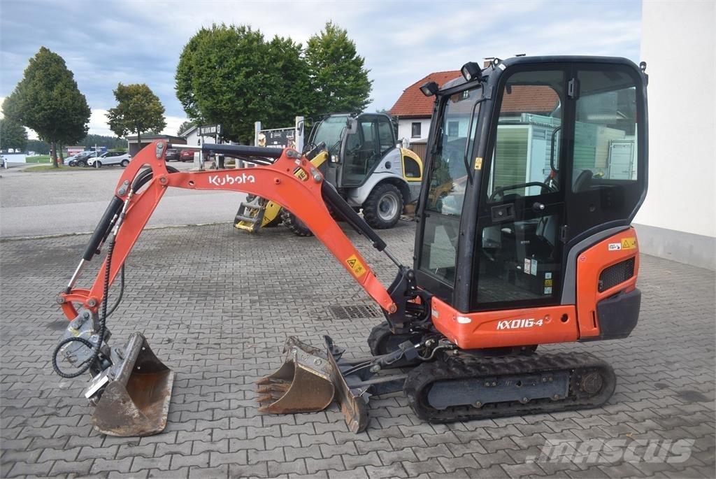 Kubota KX016-4 Minigraafmachines < 7t