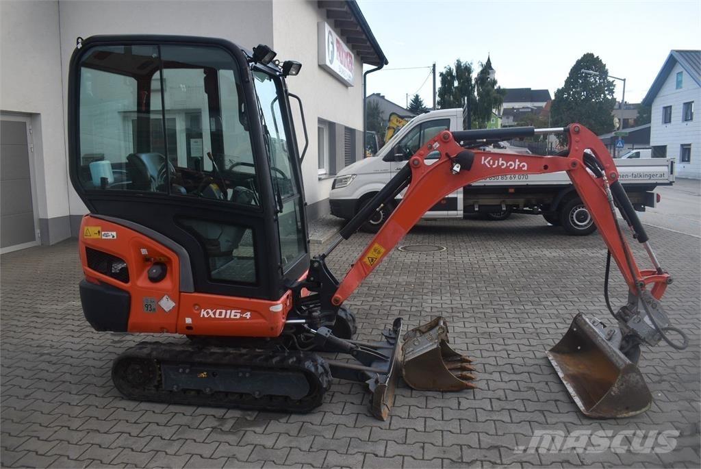 Kubota KX016-4 Minigraafmachines < 7t