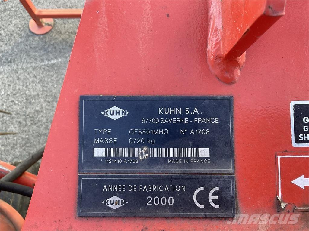Kuhn GF 5801 MHO Schudders