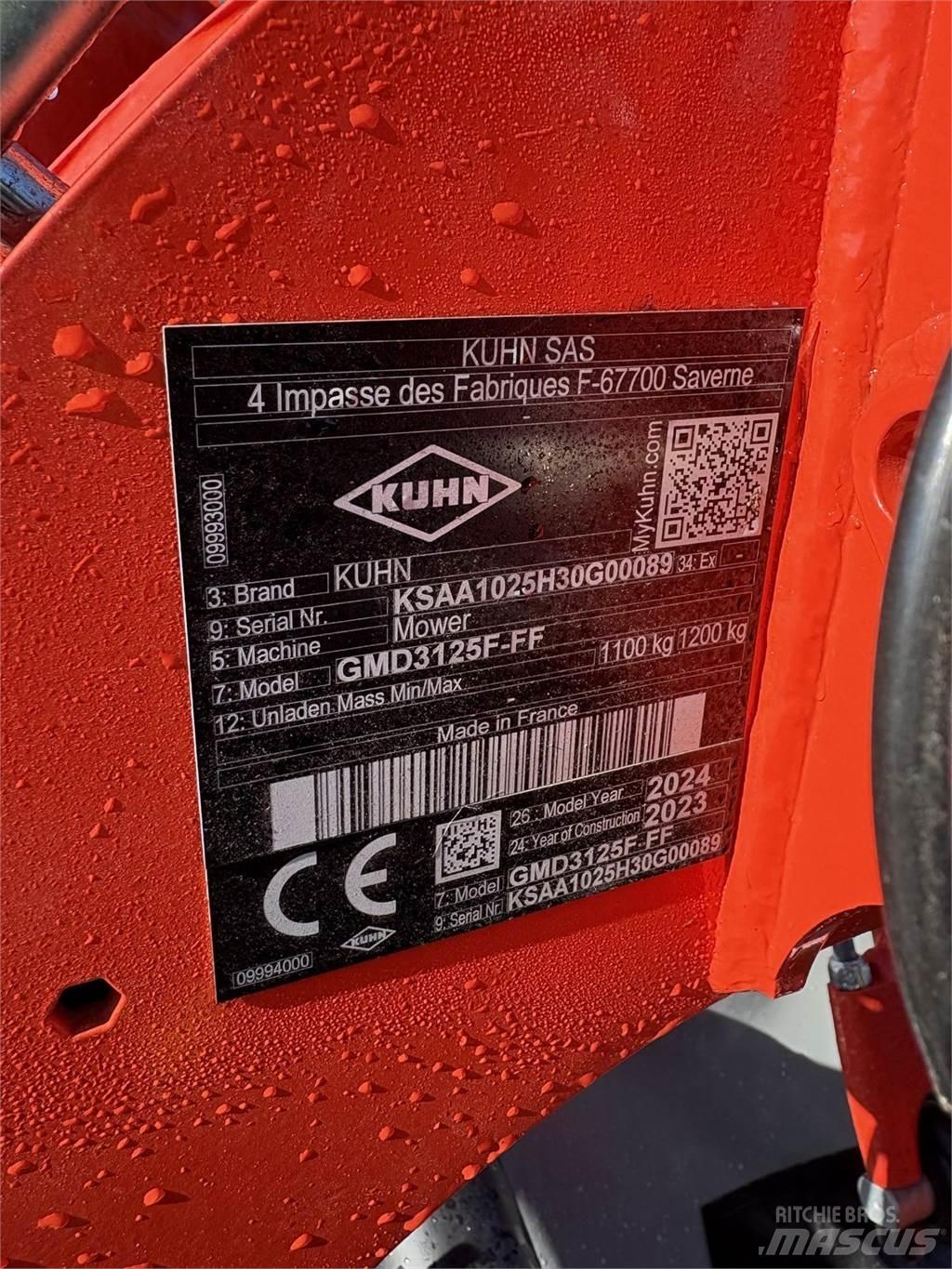 Kuhn GMD 3125 F - FF Maaiers