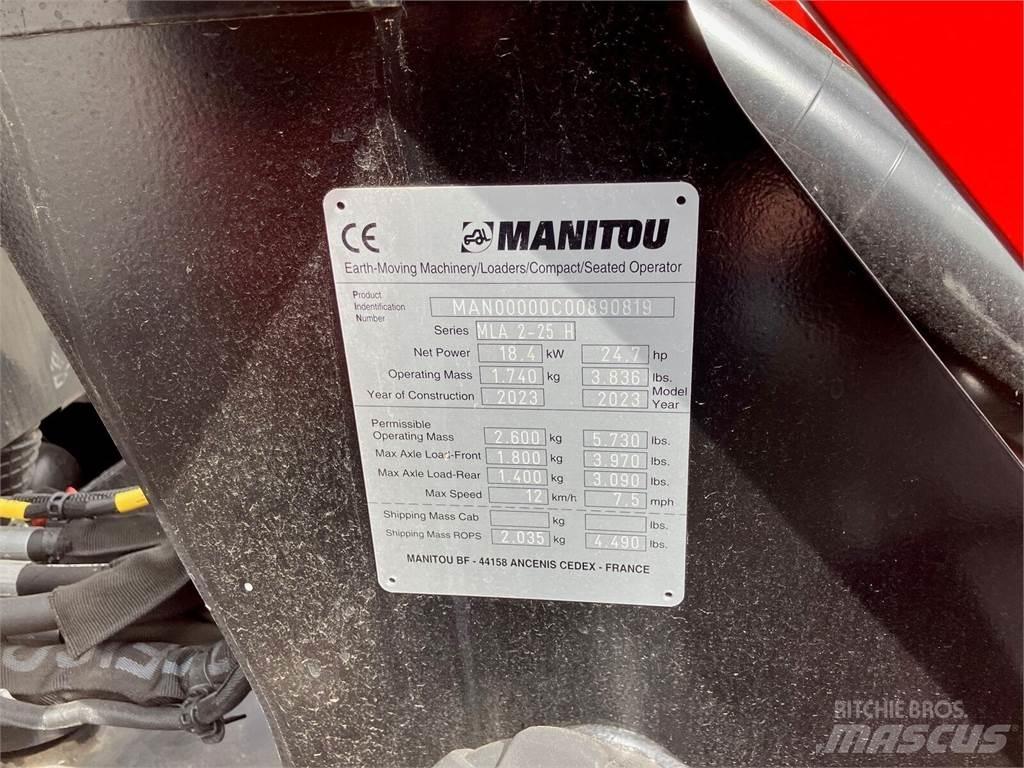 Manitou MLA2-25 Voorladers en gravers