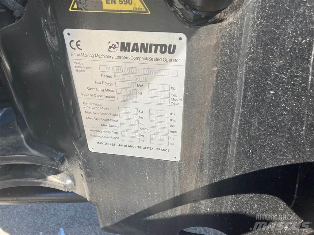 Manitou MLA4-50 Voorladers en gravers