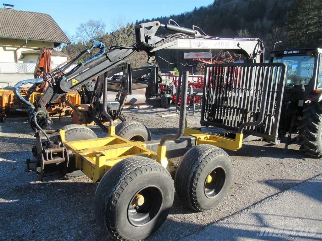 Moheda 7 + FMV 250 Bosbouwaanhangers