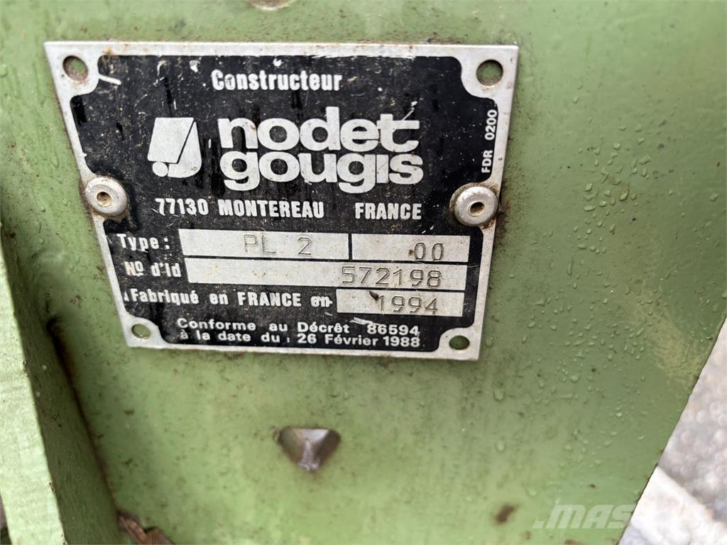 Nodet 6 Reihig Plantmachines