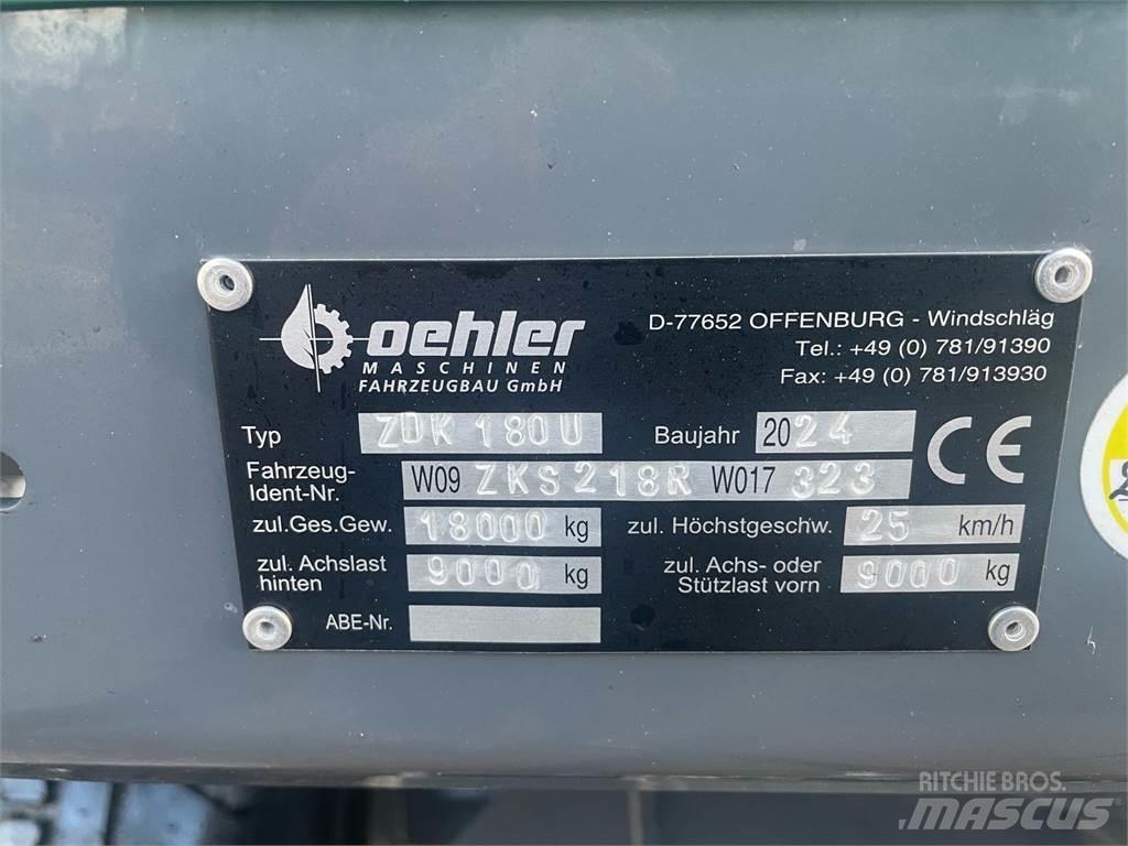 Oehler ZDK 180U Kipperaanhangers