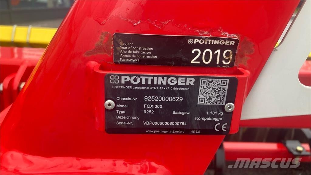 Pöttinger Fox 300 Schijveneggen