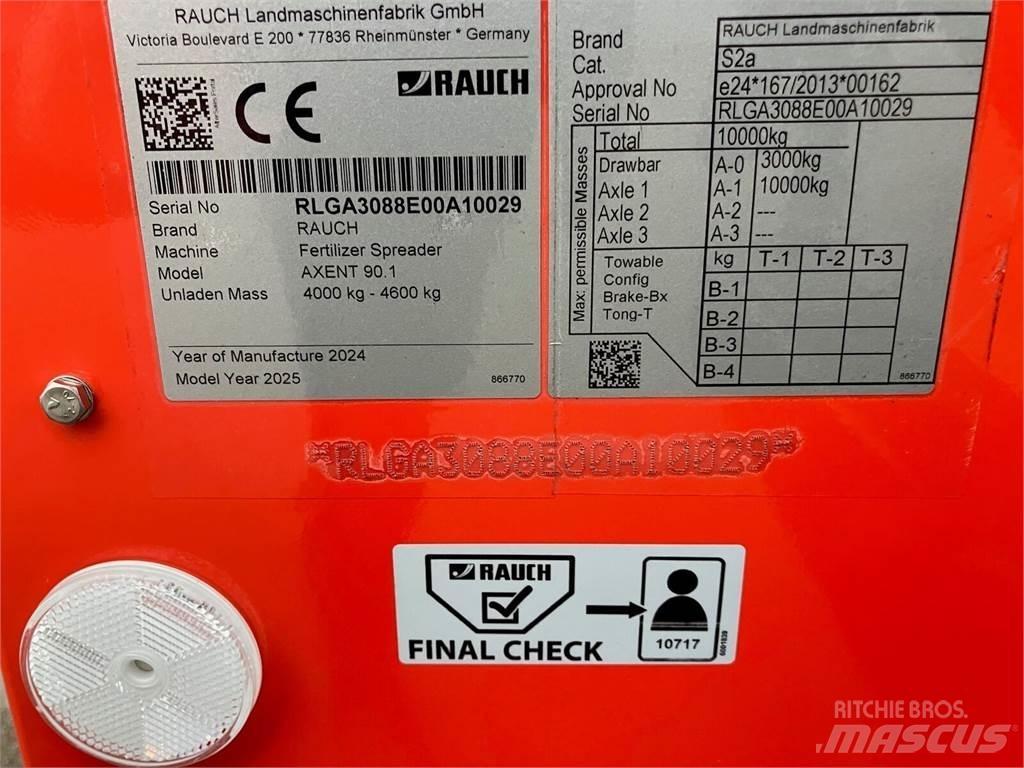 Rauch AXENT 90 Andere bemestingsmachines