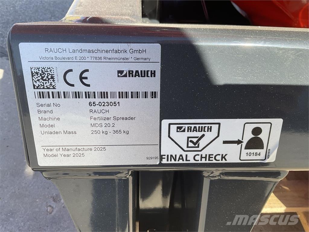 Rauch MDS 20.2 Andere bemestingsmachines