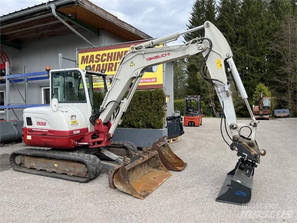 Takeuchi TB 260 Minigraafmachines < 7t