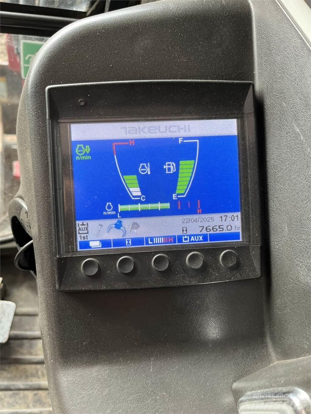 Takeuchi TB 260 Minigraafmachines < 7t