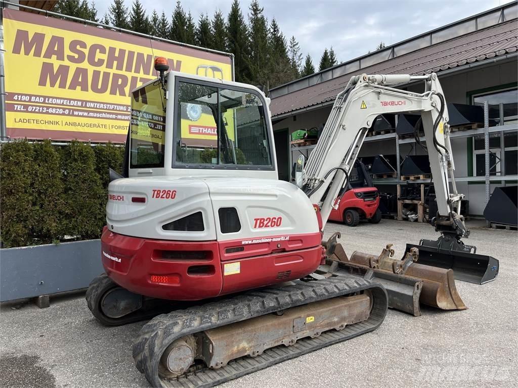 Takeuchi TB 260 Minigraafmachines < 7t