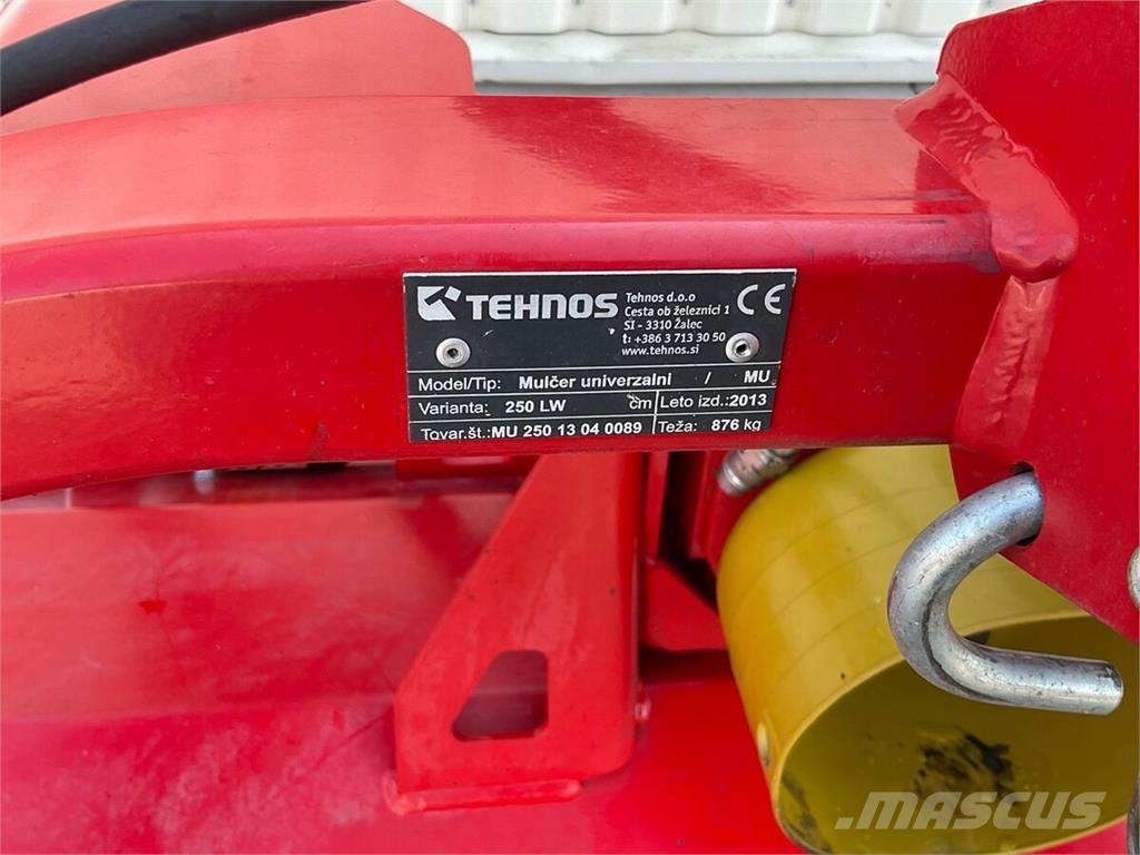 Tehnos MU 250LW Klepelmaaiers