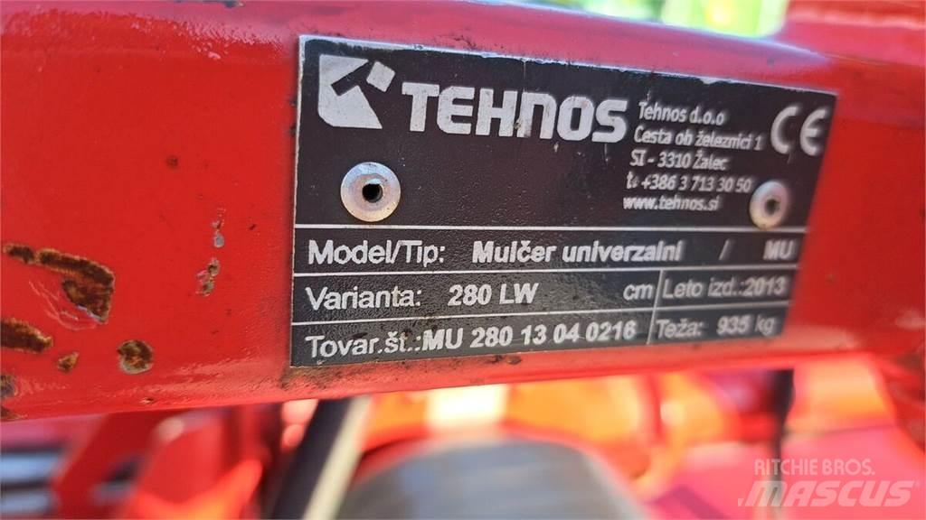 Tehnos MU 280 LW Klepelmaaiers