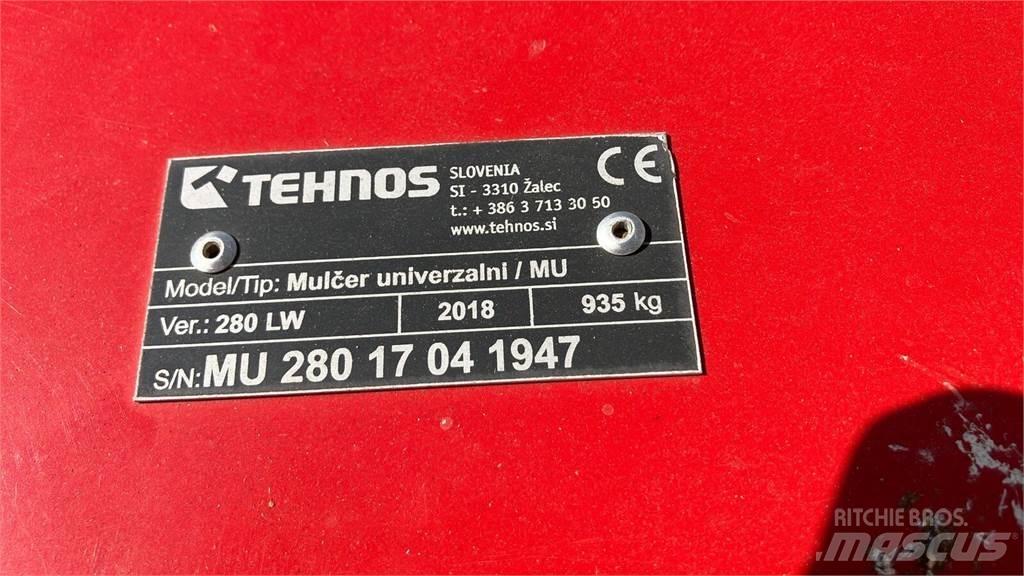 Tehnos MU 280 LW Klepelmaaiers