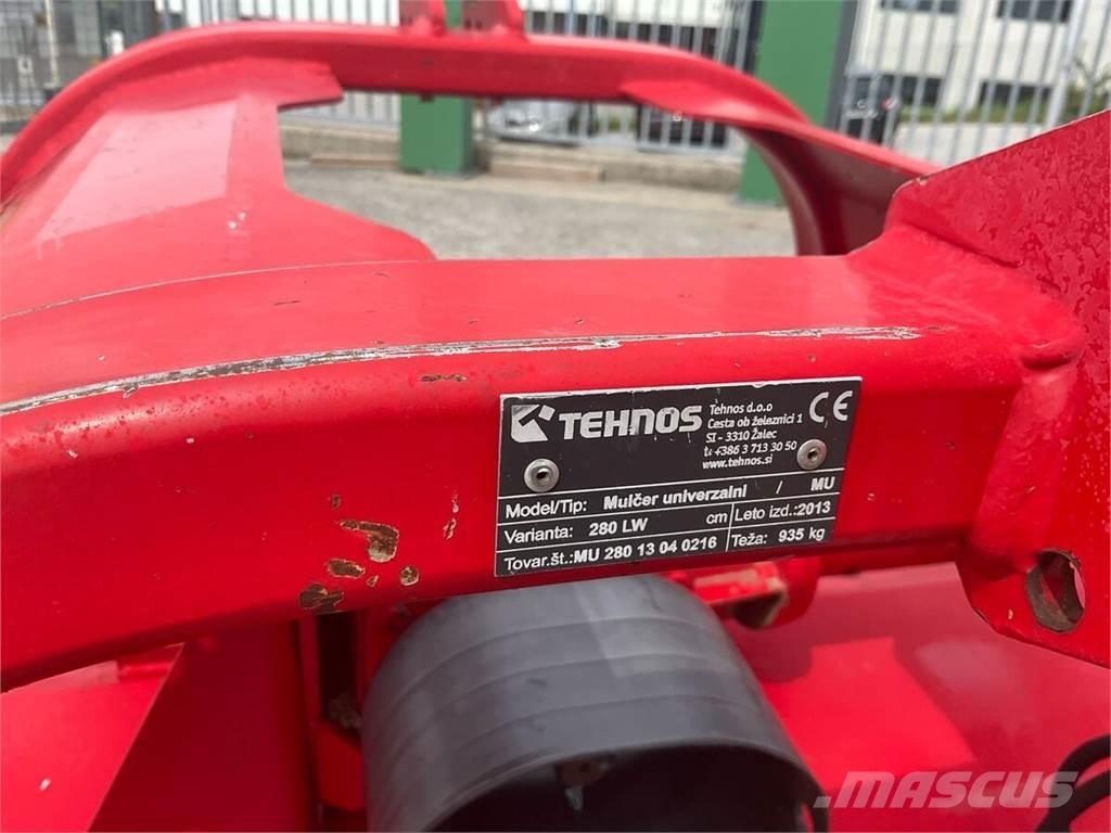 Tehnos MU 280 LW Klepelmaaiers
