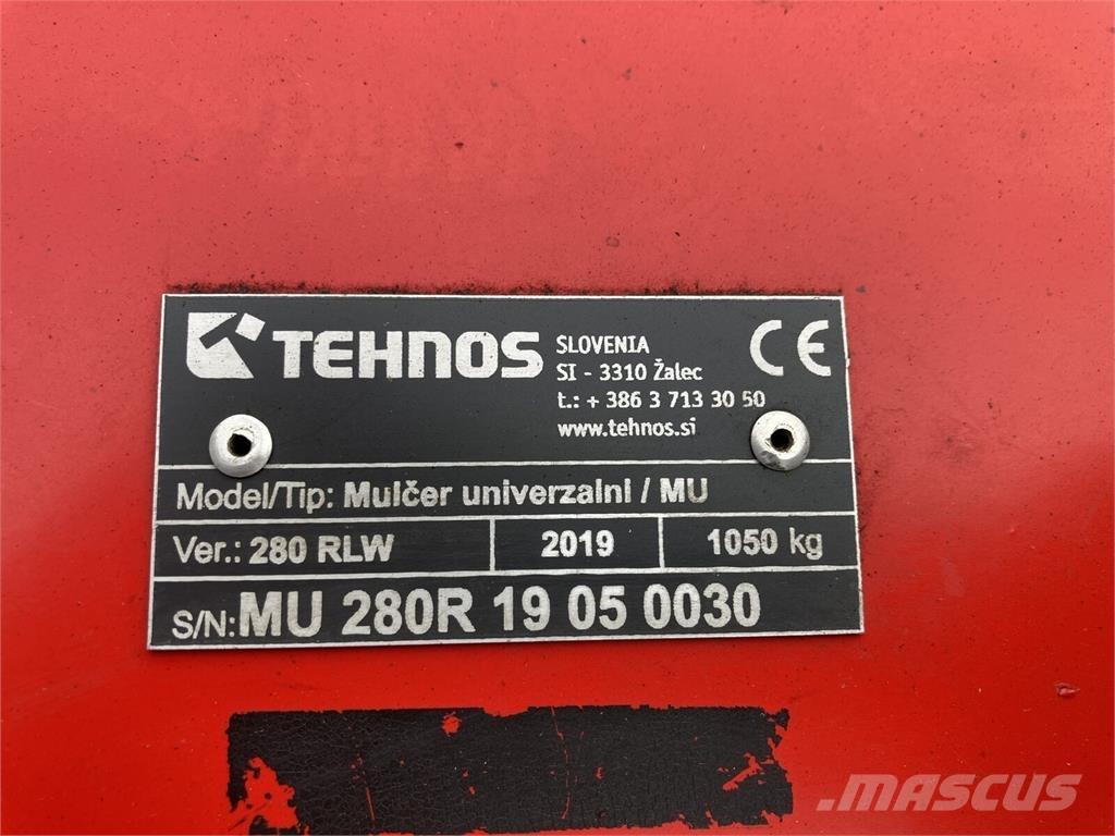 Tehnos MU 280LW Klepelmaaiers