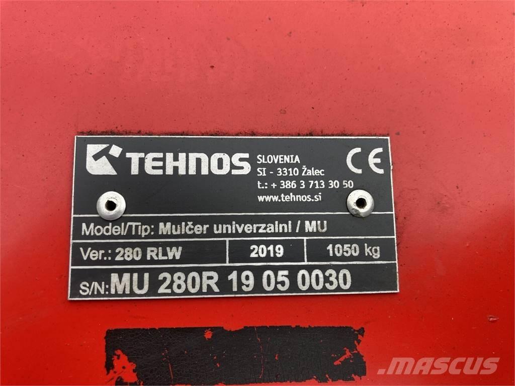 Tehnos MU 280LW Klepelmaaiers