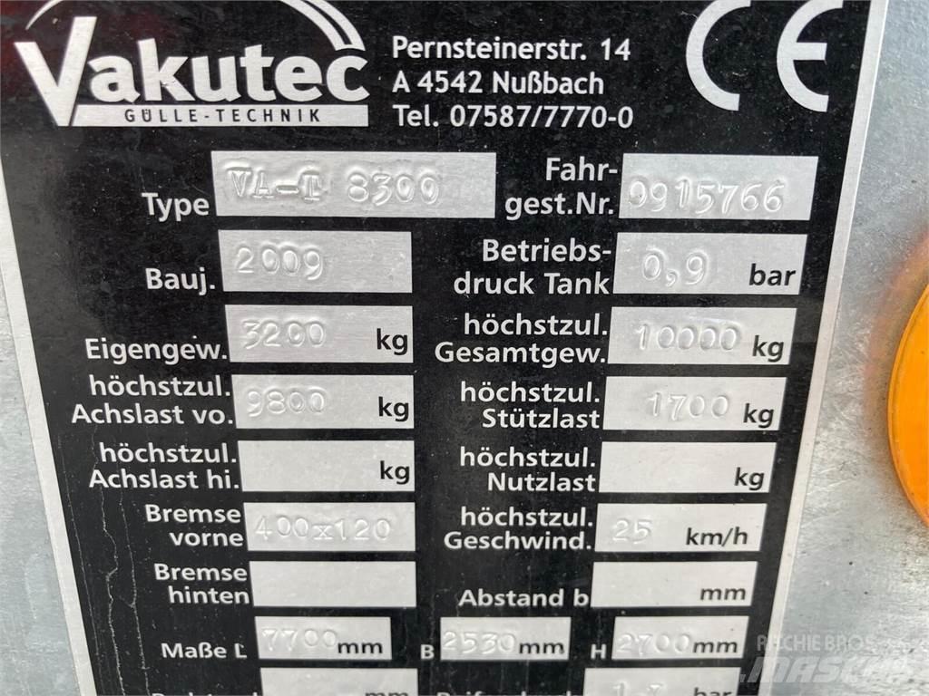  Vakutec VA-T 8300 Mesttank
