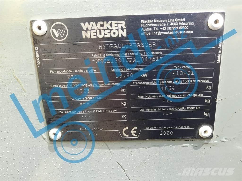 Wacker Neuson EZ 17 Minigraafmachines < 7t