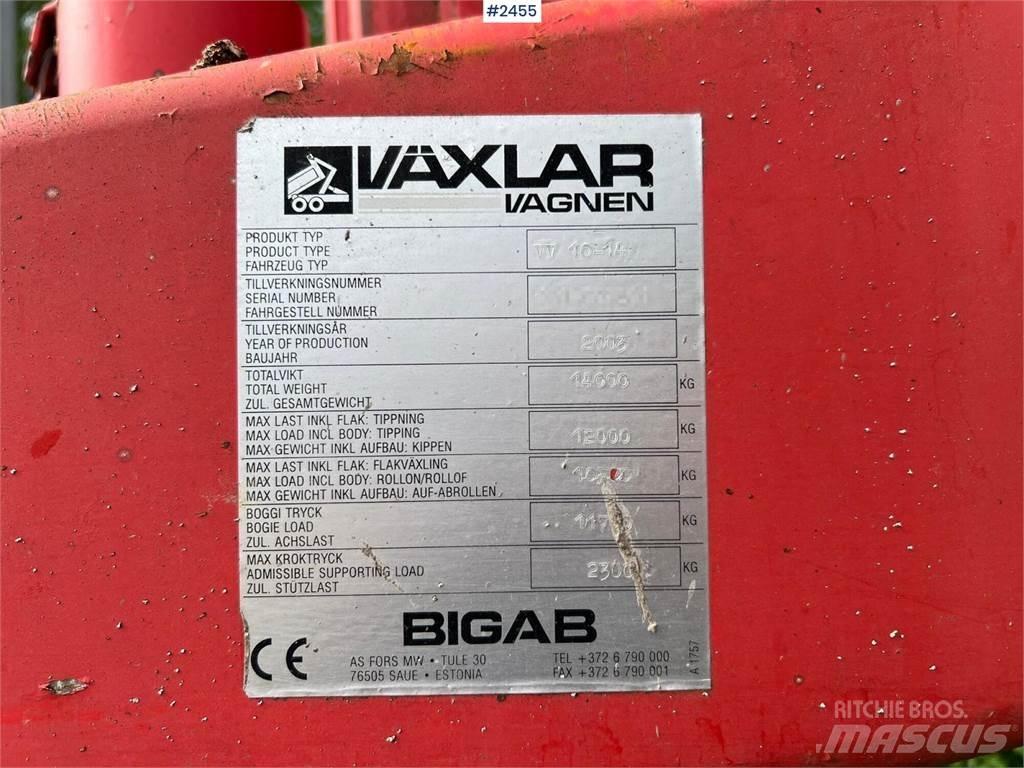 Bigab VV 10-14 Portaalsysteem aanhanger