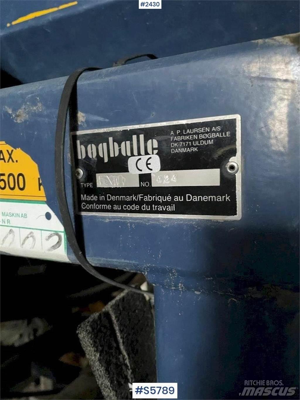 Bogballe EXW 1000 Andere bemestingsmachines