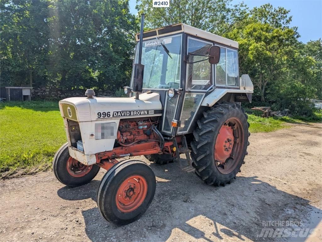 David Brown 996 Tractoren