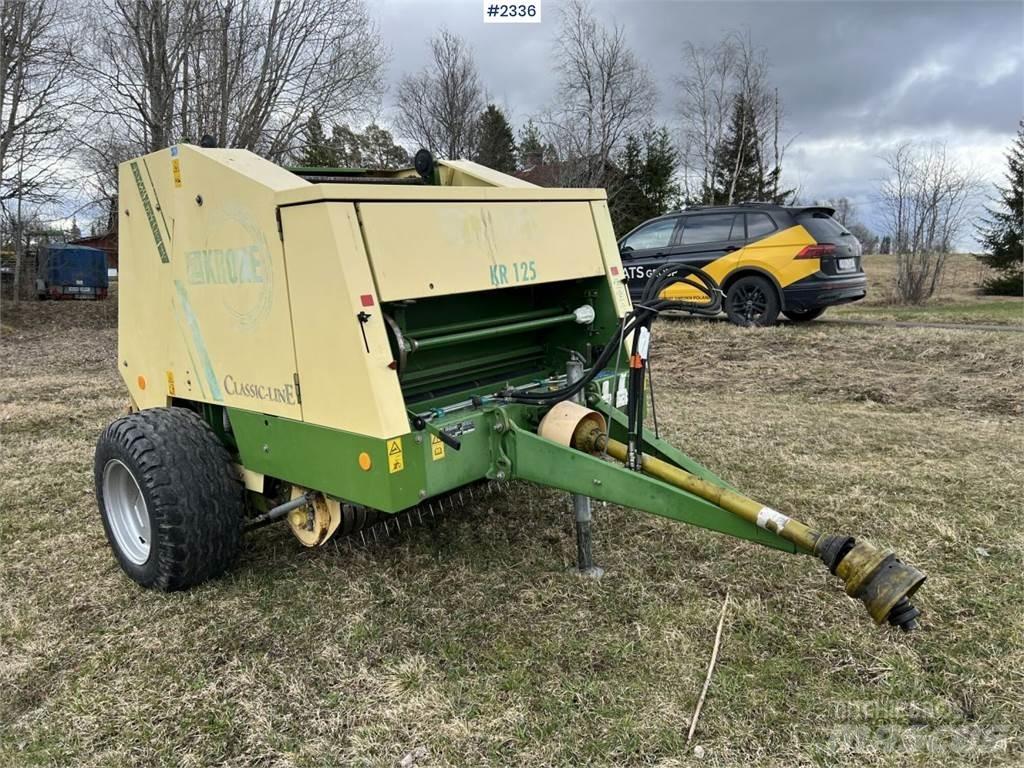 Krone KR 125 Overige hooi- en voedergewasmachines